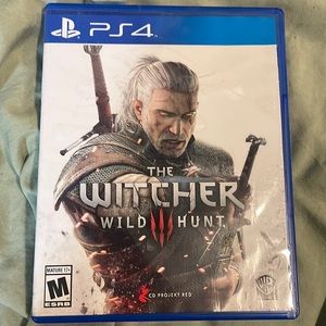The Witcher Wild Hunt ps4 PlayStation 4 video game